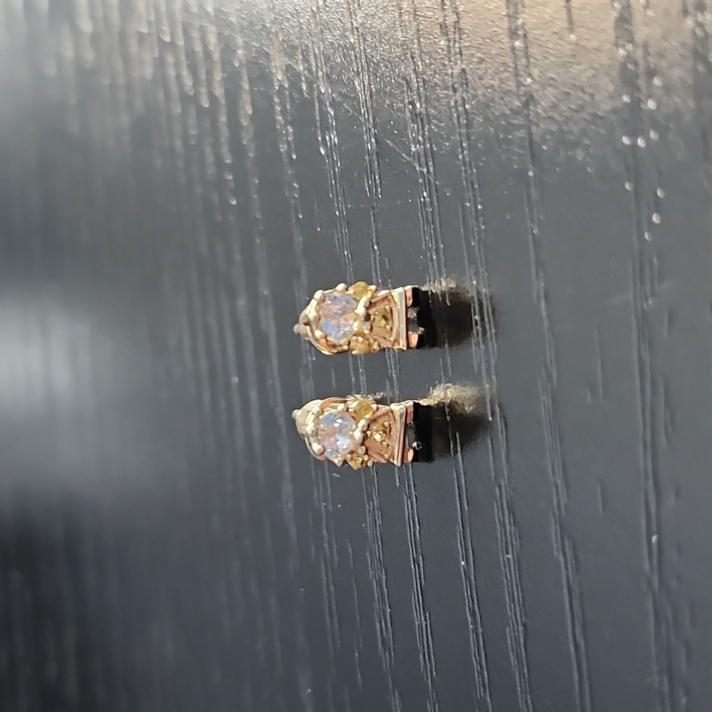 Disney's Beauty and the Beast Cogsworth Inspired Dainty Earrings